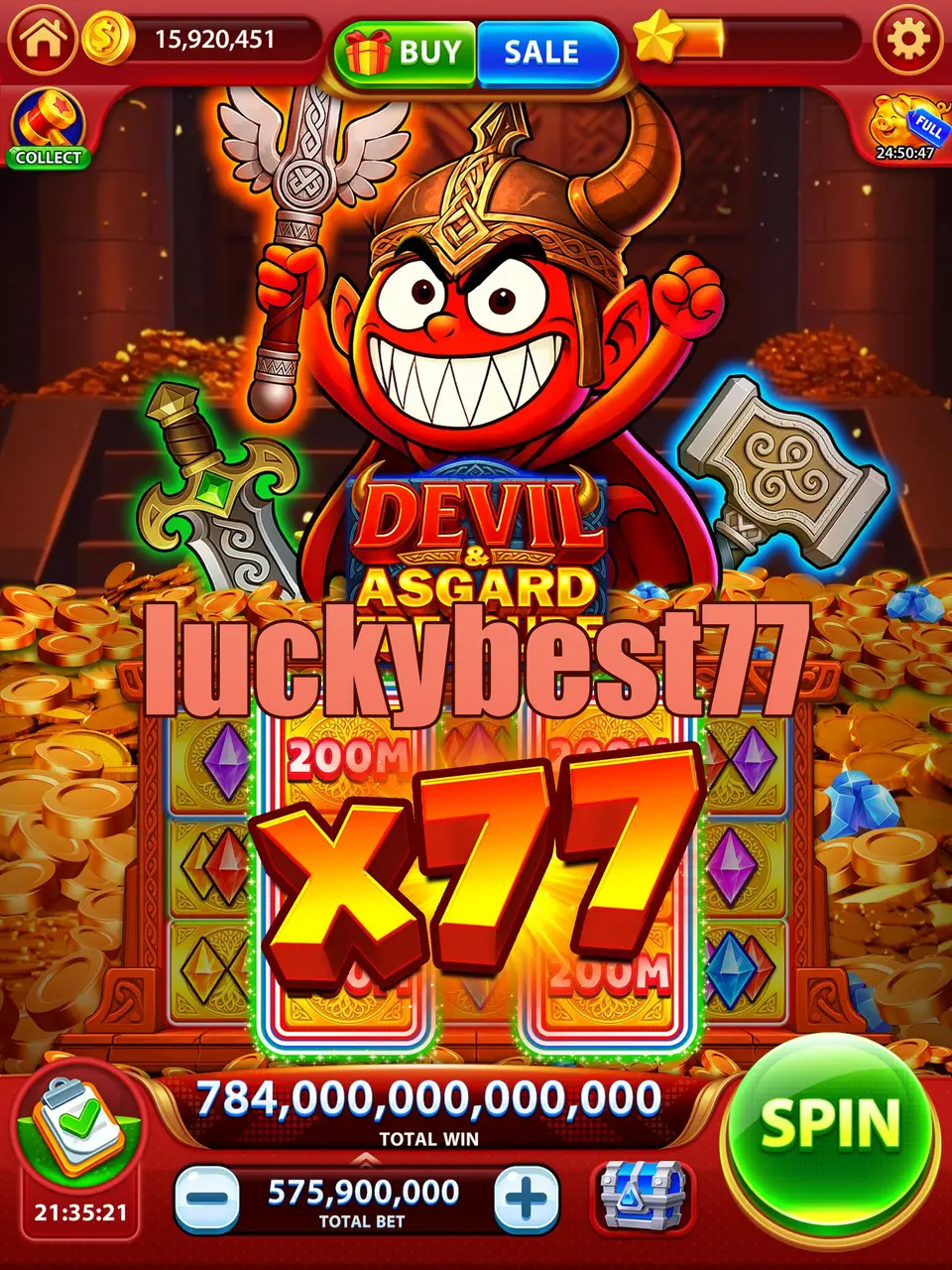 luckybest77 Tangkapan Layar Resmi APK